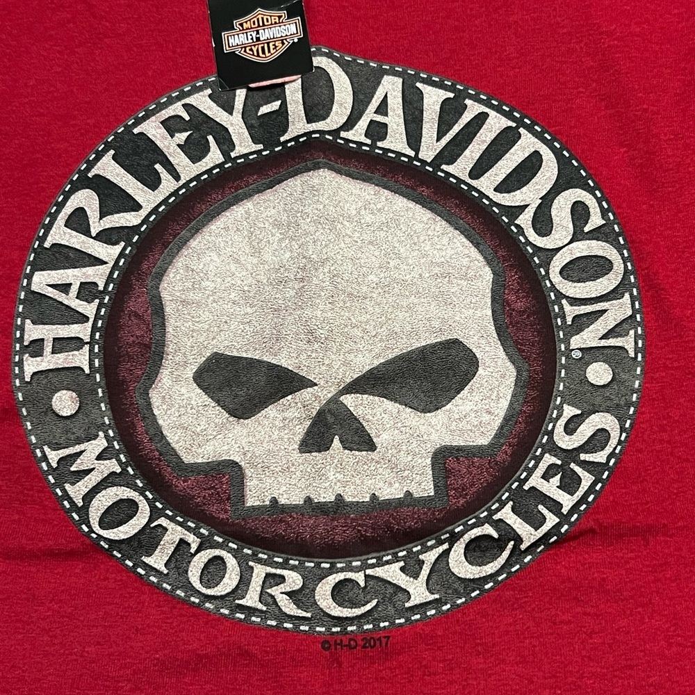 Harley-Davidson Red Genuine Parts T-Shirt Frazier’s Buford, GA 2017